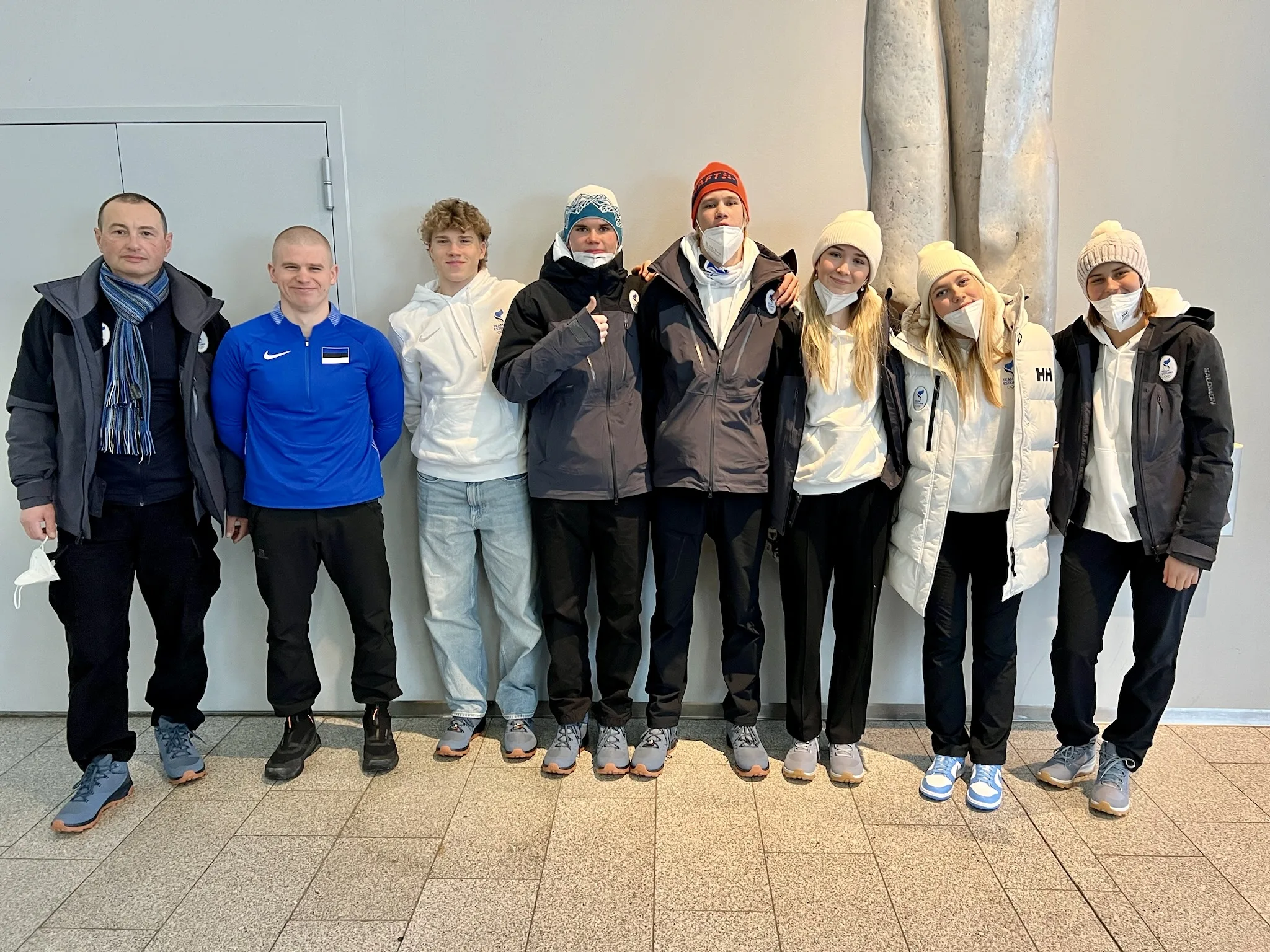 Team Tallinna Biathloni sportlased osalevad noorteolümpial