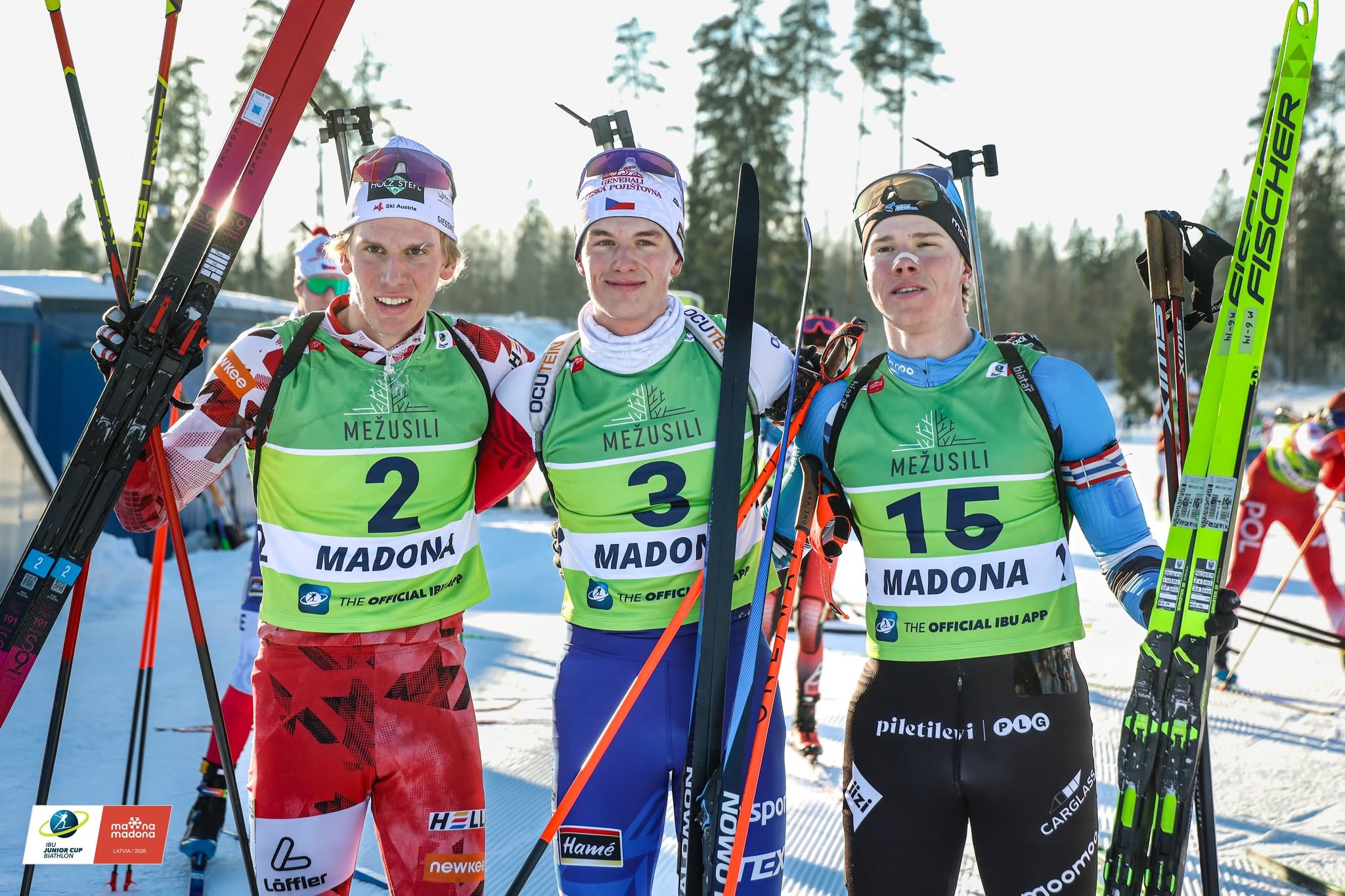 Frederik Marten Välbe tõusis IBU juunioride karikaetapil poodiumile, Dominik Lopuhhin lõpetas esikümnes